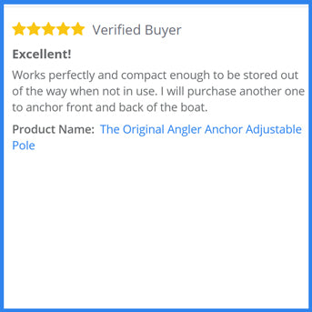 Excellent Angler Anchor Review